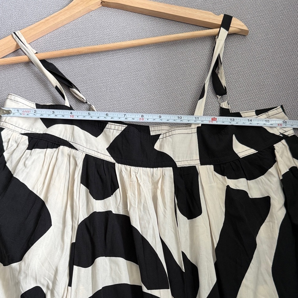 Anthropologie Abel The Label Black and White Patterned Dress - Picture 4 of 10
